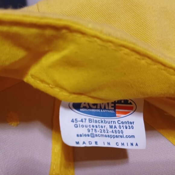 COORS LIGHT Hat Baseball Cap Adjustable Acme Apparel Yellow - Picture 5 of 6